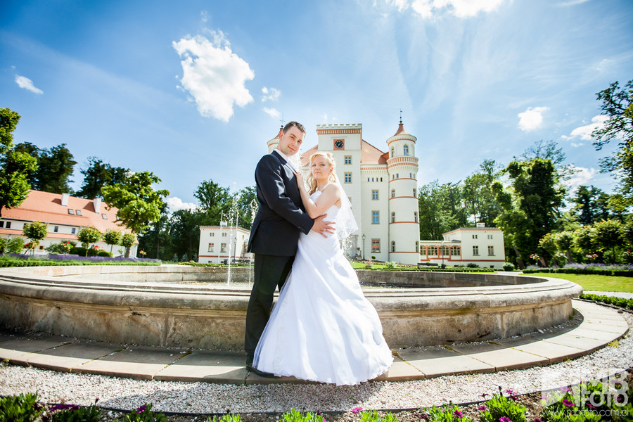 Agnieszka i Krzysiek 1024 Agnieszka i Krzysiek | plener ślubny | Pałac Wojanów, Aeroklub Jeleniogórski i Kaolin